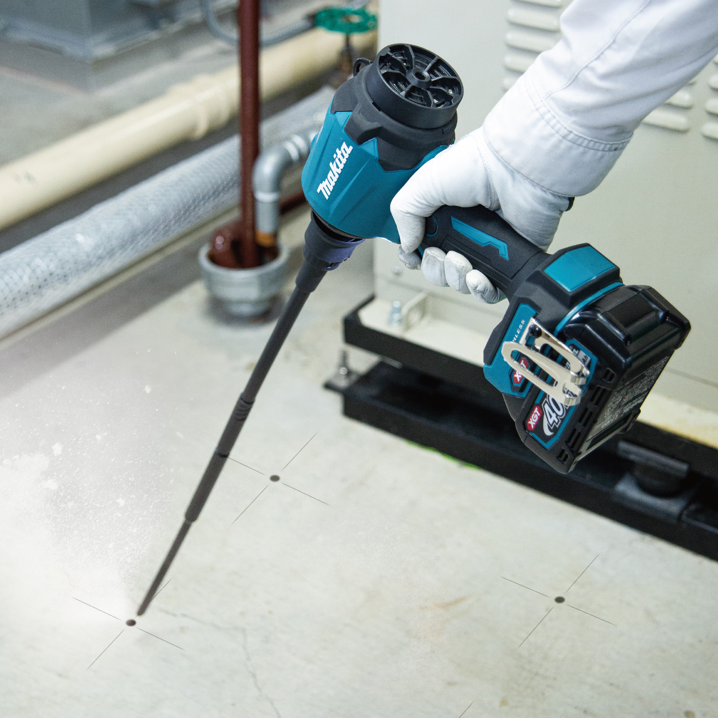 A-73455 ロングノズルセット品 マキタ ノズル長593mm A-73455 - 【通販