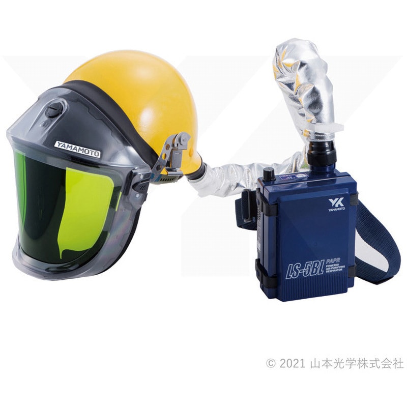 W2SAM 電動ファン付き呼吸用保護具 LS-360 山本光学 1台 W2SAM - 【通販モノタロウ】