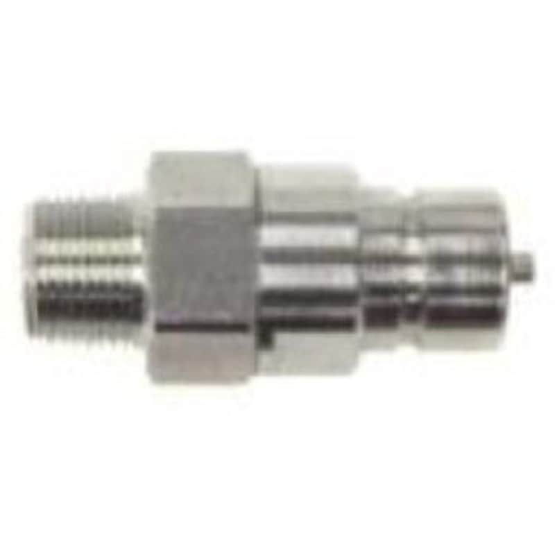 NCM-3P-F NC型ナスカップミニ(超小型・両バルブ式・ステンレス) ナスコフィッティング 耐圧力2.5MPa ねじサイズ3/8Rc  NCM-3P-F