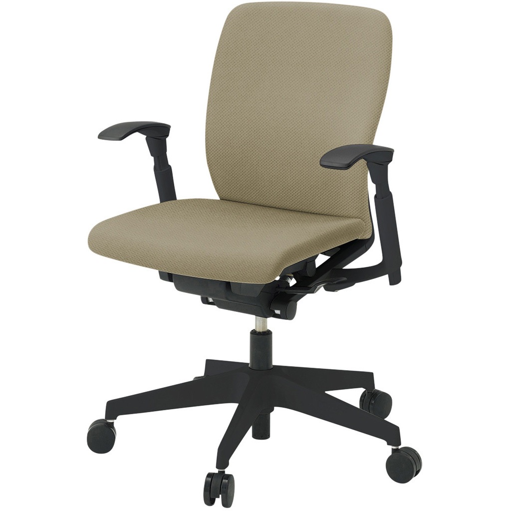 KF447PVM-T1Y3 フルゴチェア ブラックベース ハイバック 可動肘付 抗ウイルスPV張地 ウレタンキャスター<配送時組立サービス付> 1台 イトーキ 【通販モノタロウ】