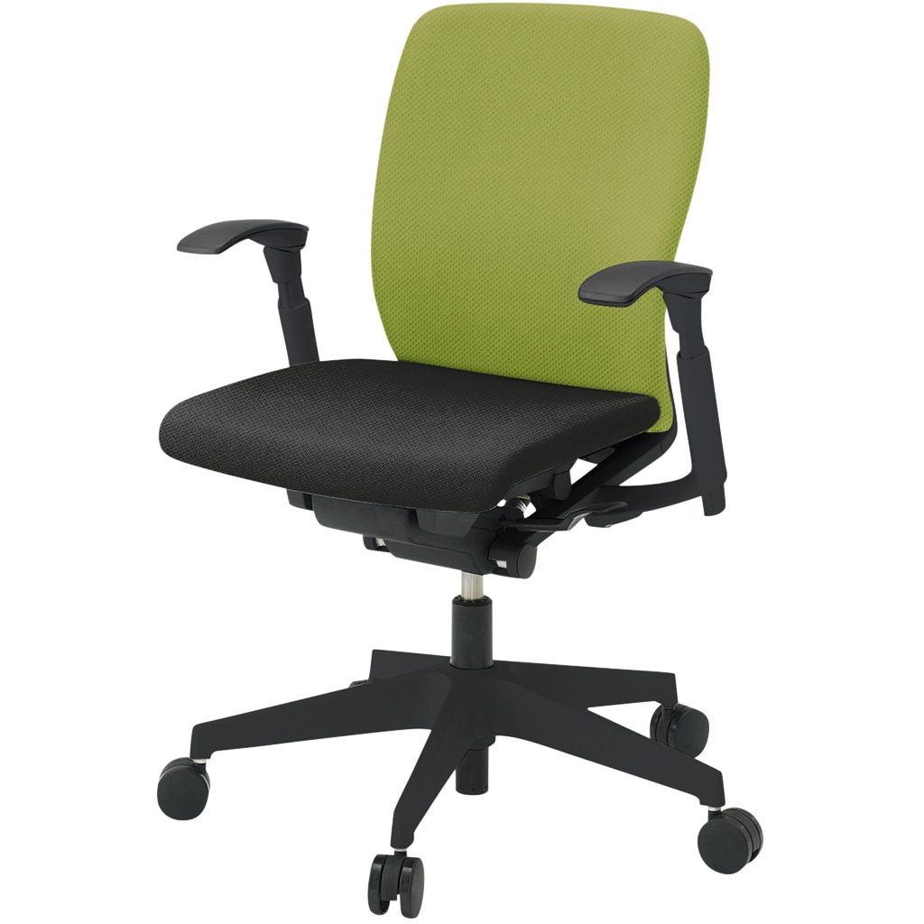 KF447PVM-T1T1Q6 フルゴチェア ブラックベース ハイバック 可動肘付 抗ウイルスPV張地 ウレタンキャスター<配送時組立サービス付> 1台 イトーキ 【通販モノタロウ】