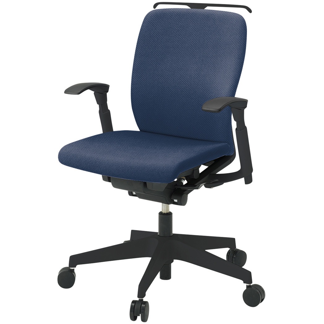 KF447PVHMT1B2 フルゴチェア ブラックベース ハイバック 可動肘 ハンガー付 抗ウイルスPV張地 ウレタンキャスター<配送時組立サービス付> 1台 イトーキ 【通販モノタロウ】 48,588円