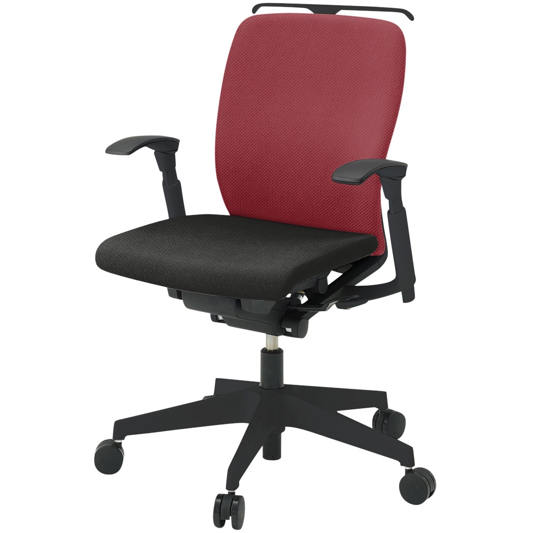 KF447PVHMT1T1M4 フルゴチェア ブラックベース ハイバック 可動肘 ハンガー付 抗ウイルスPV張地 ウレタンキャスター<配送時組立サービス付> 1台 イトーキ 【通販モノタロウ】