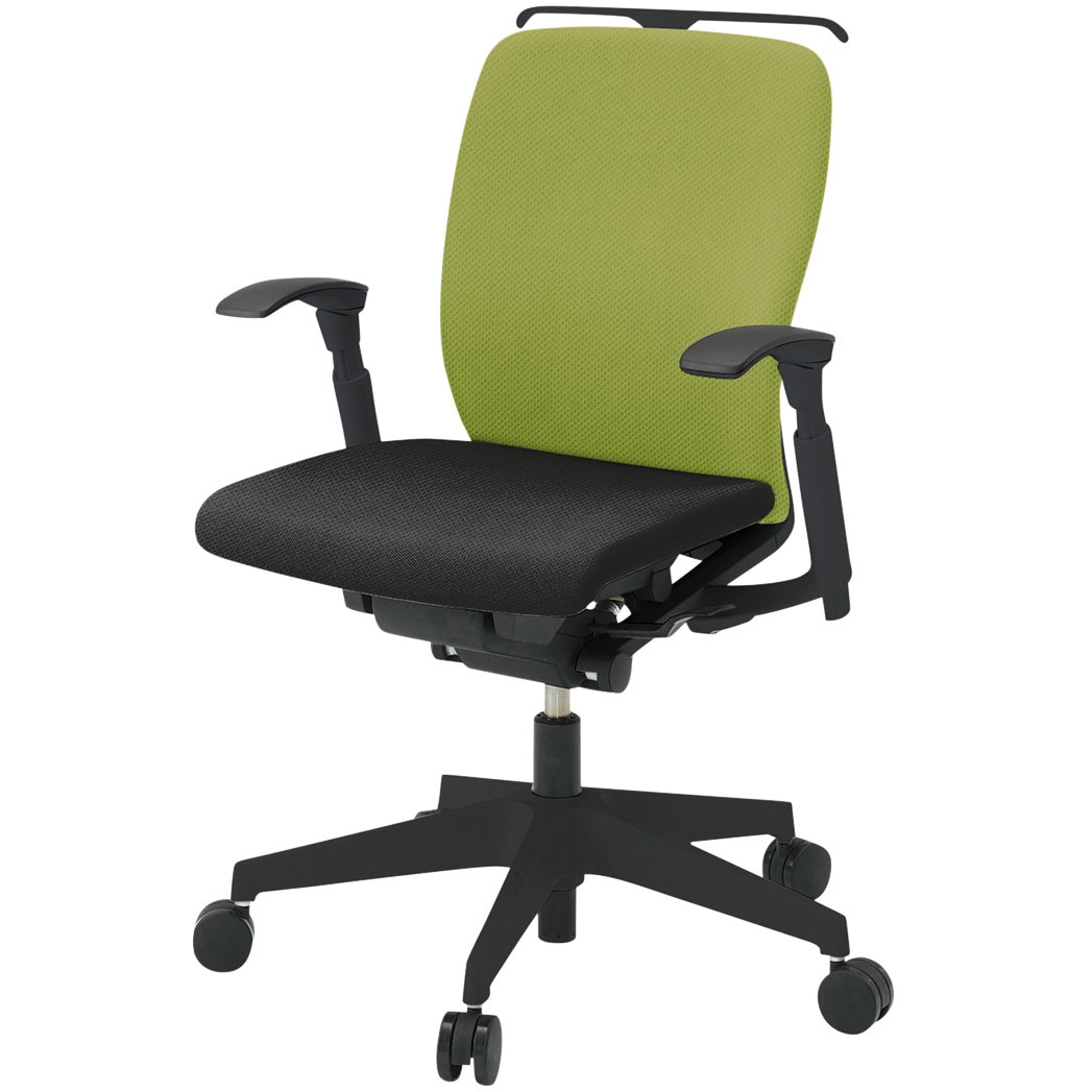 KF447PVHMT1T1Q6 フルゴチェア ブラックベース ハイバック 可動肘 ハンガー付 抗ウイルスPV張地 ウレタンキャスター<配送時組立サービス付> 1台 イトーキ 【通販モノタロウ】