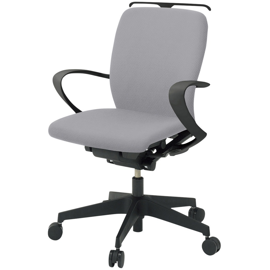 KF446PVHMT1W6 フルゴチェア ブラックベース ハイバック 固定肘 ハンガー付 抗ウイルスPV張地 ウレタンキャスター<配送時組立サービス付> 1台 イトーキ 【通販モノタロウ】