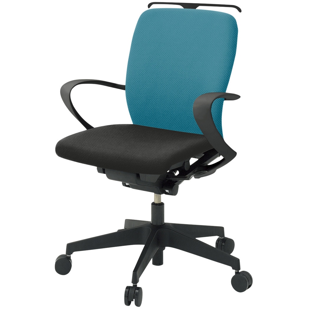 KF446PVHMT1T1A3 フルゴチェア ブラックベース ハイバック 固定肘 ハンガー付 抗ウイルスPV張地 ウレタンキャスター<配送時組立サービス付> 1台 イトーキ 【通販モノタロウ】 44,388円