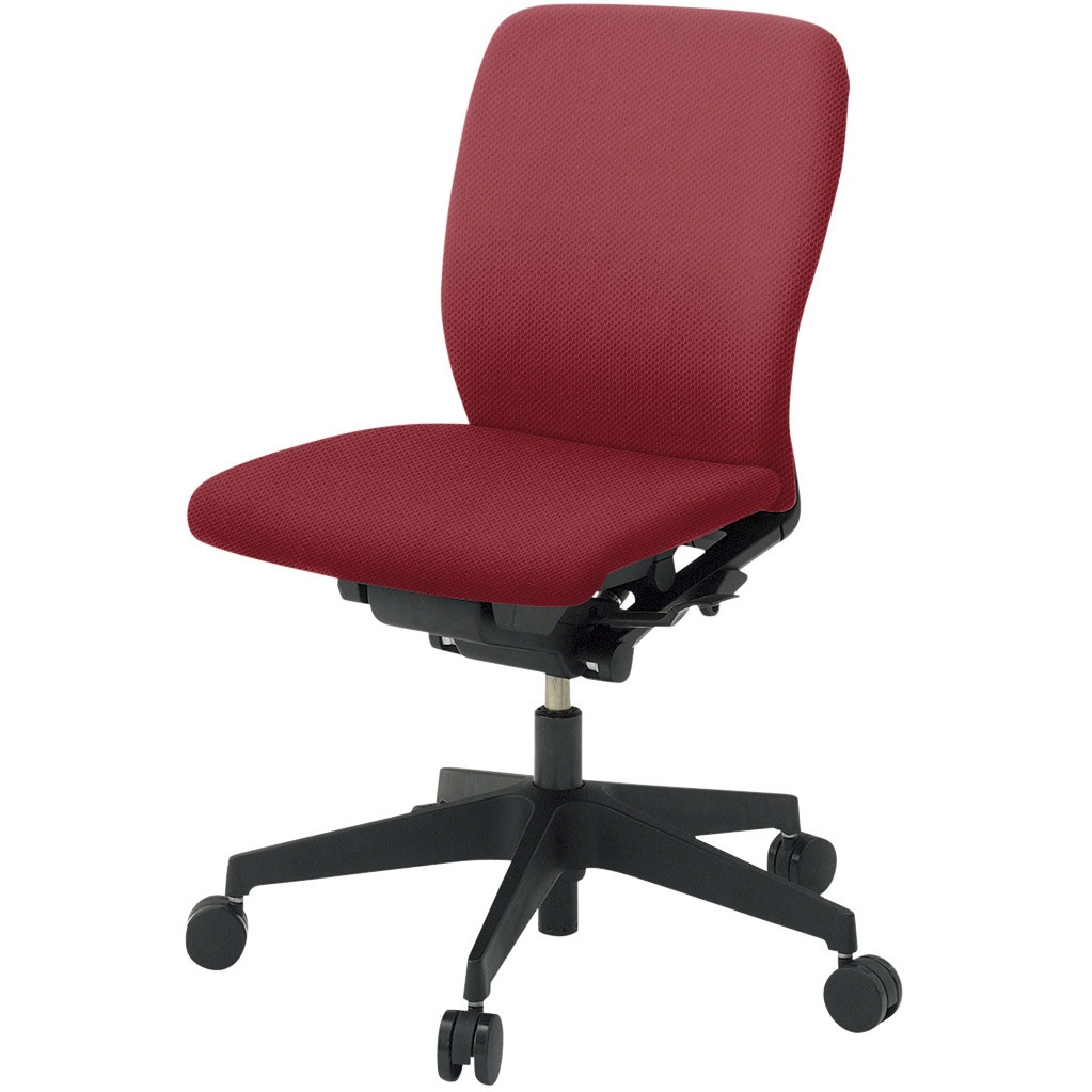 KF440PVM-T1M4 フルゴチェア ブラックベース ハイバック 肘なし 抗ウイルスPV張地 ウレタンキャスター<配送時組立サービス付> 1台 イトーキ 【通販モノタロウ】