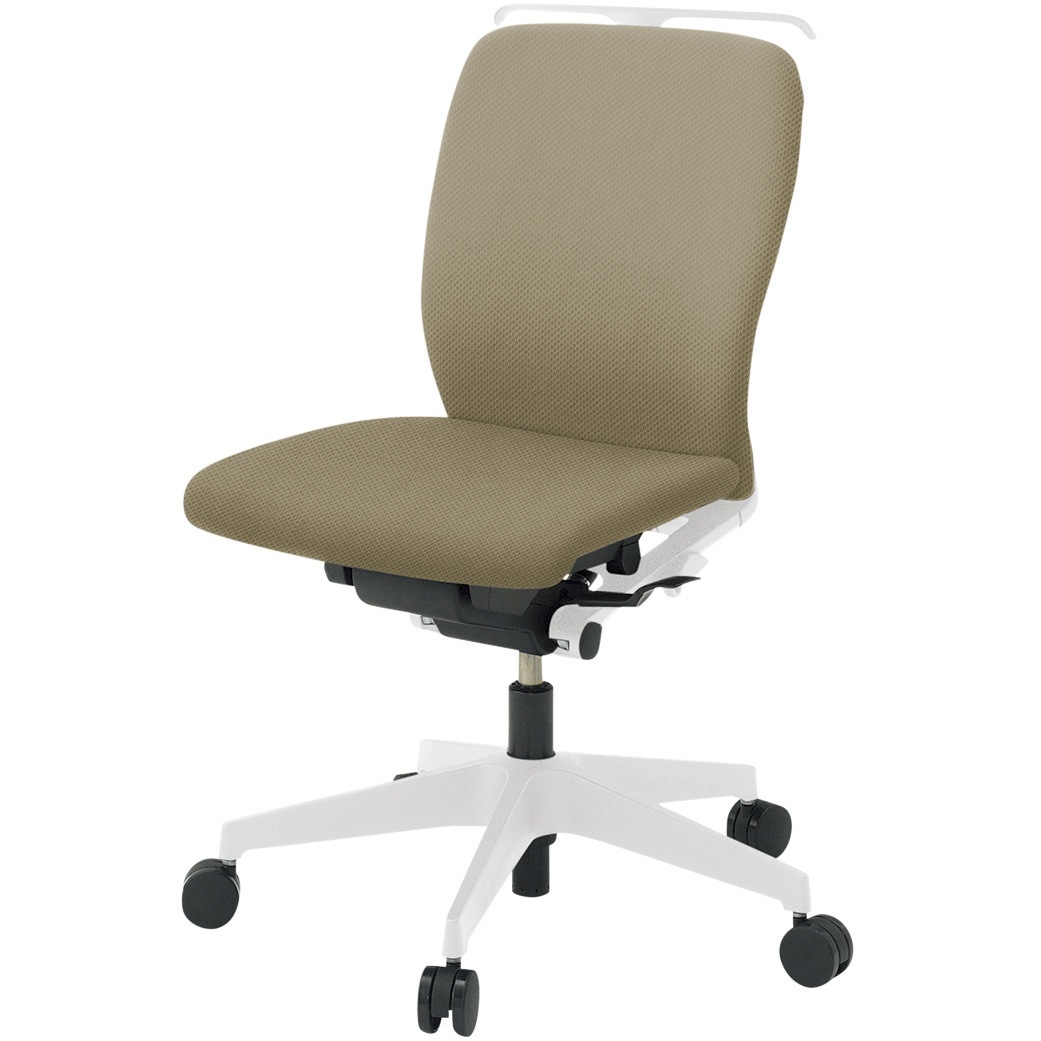 KF-440PVHWWY3 フルゴチェア ホワイトベース ハイバック 肘なし ハンガー付 抗ウイルスPV張地 ナイロンキャスター<配送時組立サービス付> 1台 イトーキ 【通販モノタロウ】