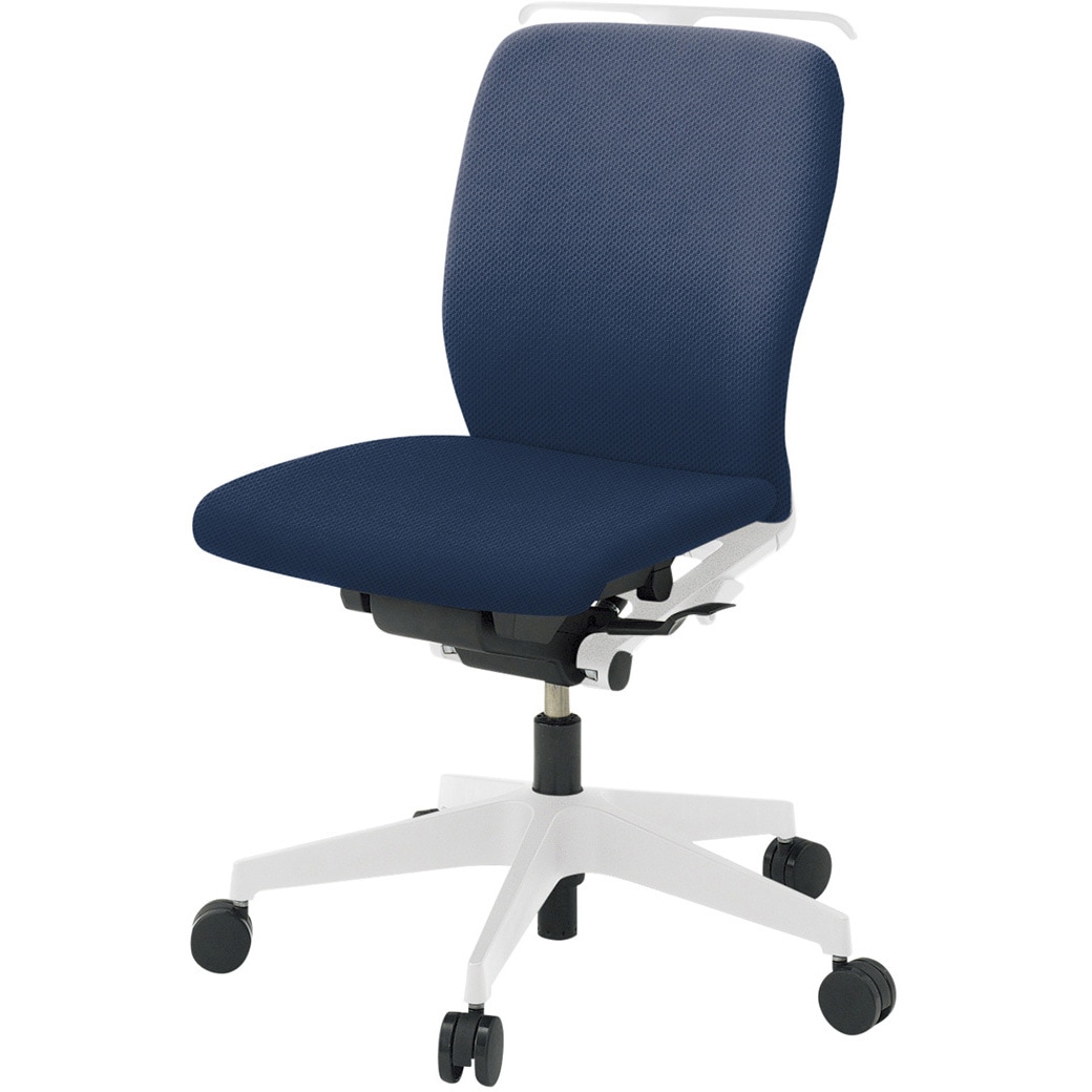 KF440PVHM-WWB2 フルゴチェア ホワイトベース ハイバック 肘なし ハンガー付 抗ウイルスPV張地 ウレタンキャスター<配送時組立サービス付> 1台 イトーキ 【通販モノタロウ】