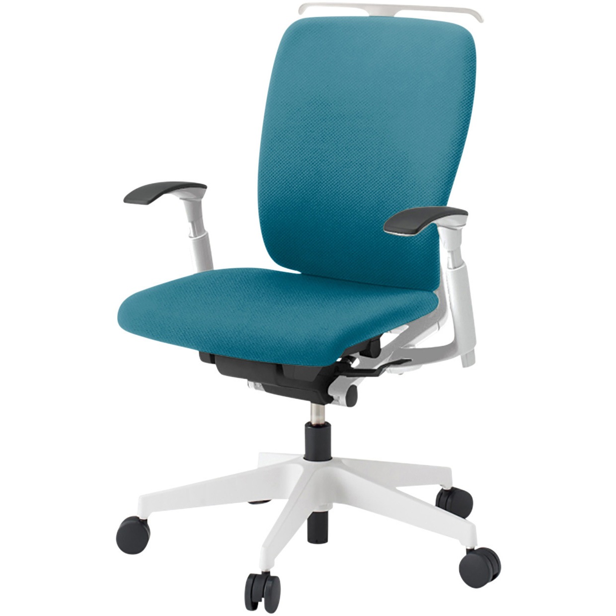 KF437PVHM-WWA3 フルゴチェア ホワイトベース ローバック 可動肘 ハンガー付 抗ウイルスPV張地 ウレタンキャスター<配送時組立サービス付> 1台 イトーキ 【通販モノタロウ】 48,588円