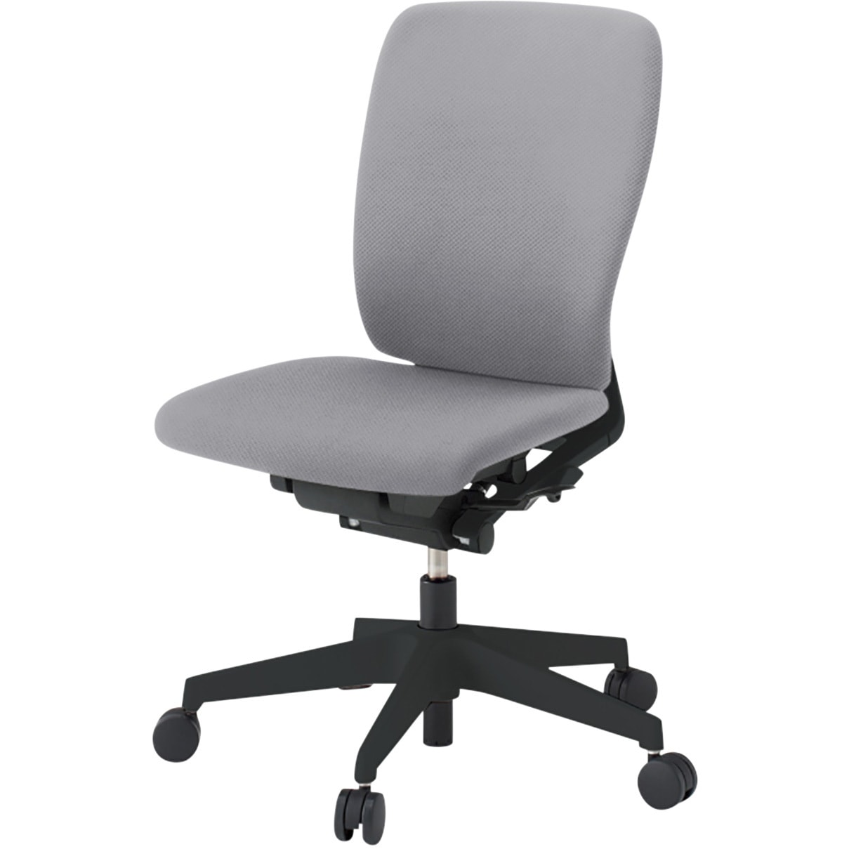 KF430PVM-T1W6 フルゴチェア ブラックベース ローバック 肘なし 抗ウイルスPV張地 ウレタンキャスター<配送時組立サービス付> 1台 イトーキ 【通販モノタロウ】 32,487円