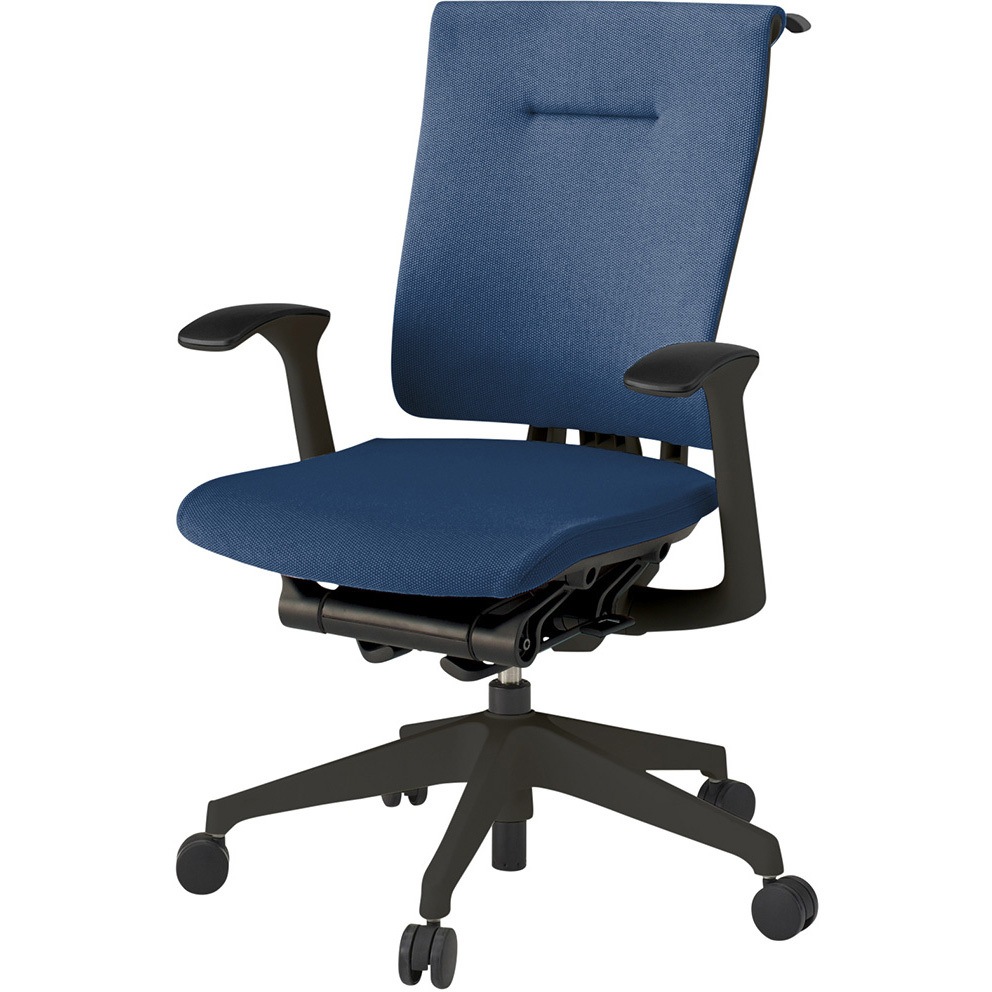 KF-585GSH1TTB2 セレーオ チェア クロスバック 固定肘 ハンガー 樹脂脚<配送時組立サービス付> イトーキ ホワイト 高さ990mm幅660mm奥行680mm  KF-585GSH1TTB2 60,390円