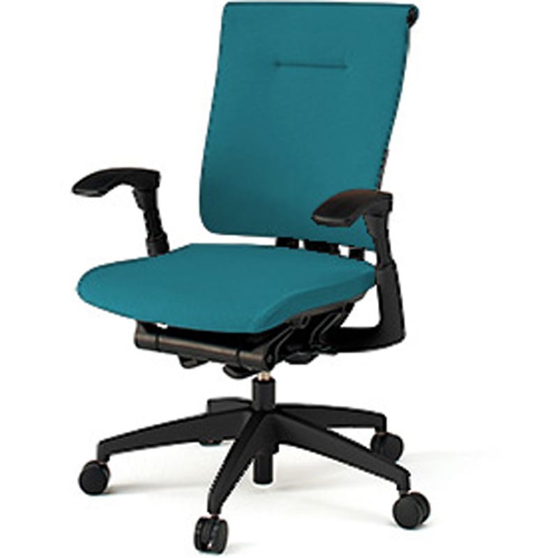 KF-587GS1-TTA3 セレーオ チェア クロスバック 可動肘 樹脂脚<配送時組立サービス付> イトーキ ホワイト 高さ980mm幅640mm奥行635mm  KF-587GS1-TTA3