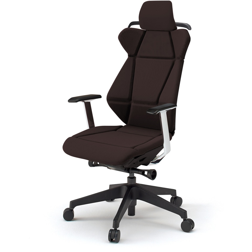 KF-825GCH-TTH2 フリップフラップチェア エクストラハイバック 固定肘 ハンガー 樹脂脚<配送時組立サービス付> 1台 イトーキ 【通販モノタロウ】