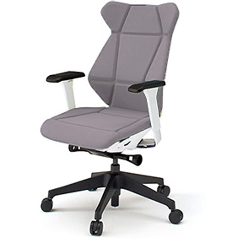 KF-837GC-TWW6 フリップフラップチェア ハイバック 可動肘 樹脂脚<配送時組立サービス付> イトーキ 高さ1025mm幅665mm奥行555mm  KF-837GC-TWW6 71,390円