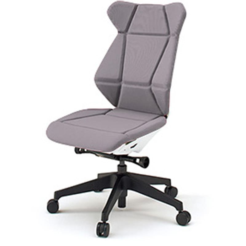 KF-830GC-TWW6 フリップフラップチェア ハイバック 肘なし 樹脂脚<配送時組立サービス付> イトーキ 高さ1025mm幅510mm奥行555mm KF-830GC-TWW6