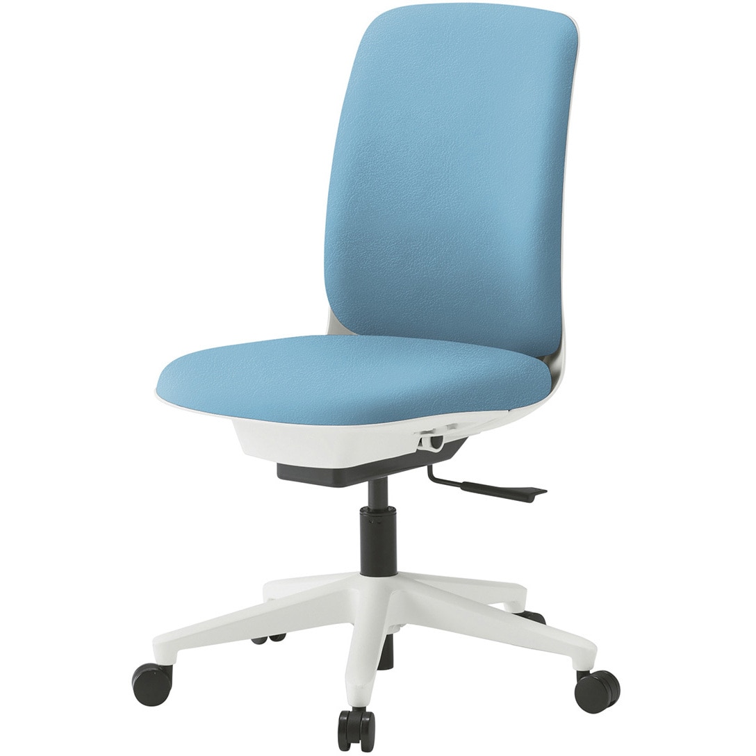 KJ-310DLM-W9S4 トルテUチェア ハイバック 肘なし ビニールレザーDL ウレタンキャスター<配送時組立サービス付> 1台 イトーキ 【通販モノタロウ】