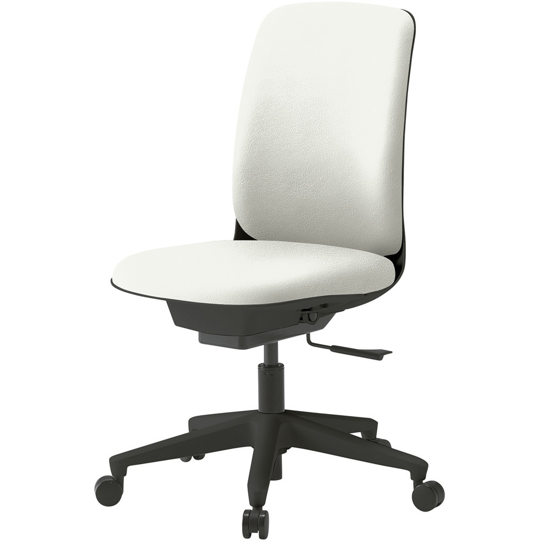 KJ-310DL-T1C8 トルテUチェア ハイバック 肘なし ビニールレザーDL ナイロンキャスター<配送時組立サービス付> 1台 イトーキ 【通販モノタロウ】