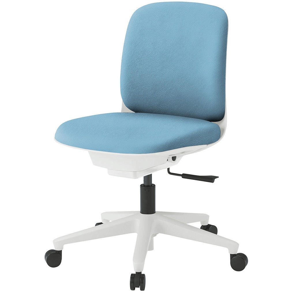 KJ-320DL-W9S4 トルテUチェア ローバック 肘なし ビニールレザーDL ナイロンキャスター<配送時組立サービス付> 1台 イトーキ 【通販モノタロウ】 29,237円