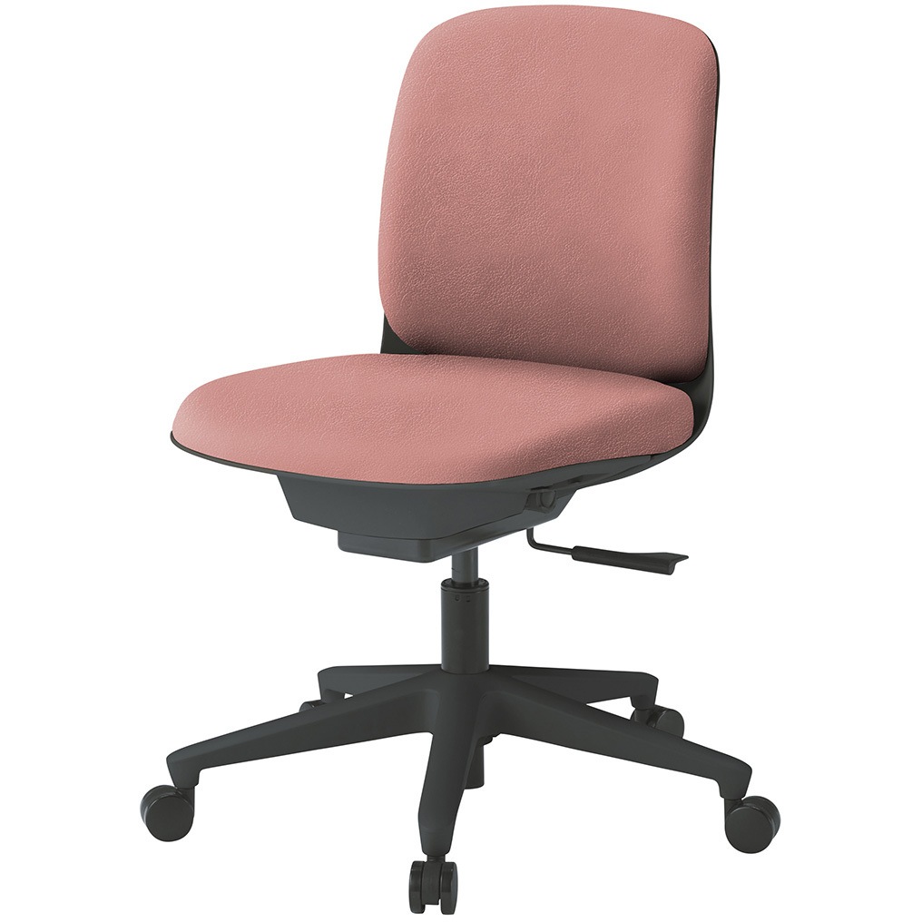 KJ-320DLM-T1M6 トルテUチェア ローバック 肘なし ビニールレザーDL ウレタンキャスター<配送時組立サービス付> 1台 イトーキ 【通販モノタロウ】