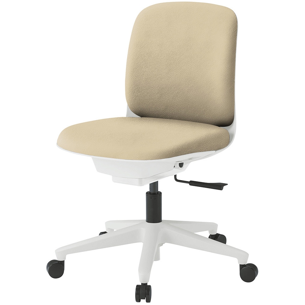 KJ-320DLM-W9K6 トルテUチェア ローバック 肘なし ビニールレザーDL ウレタンキャスター<配送時組立サービス付> 1台 イトーキ 【通販モノタロウ】 29,887円