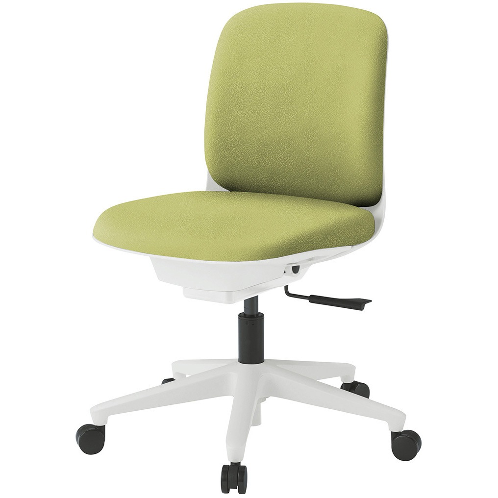 KJ-320DLM-W9L8 トルテUチェア ローバック 肘なし ビニールレザーDL ウレタンキャスター<配送時組立サービス付> 1台 イトーキ 【通販モノタロウ】