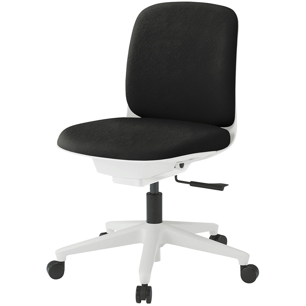 KJ-320DLM-W9T1 トルテUチェア ローバック 肘なし ビニールレザーDL ウレタンキャスター<配送時組立サービス付> 1台 イトーキ 【通販モノタロウ】