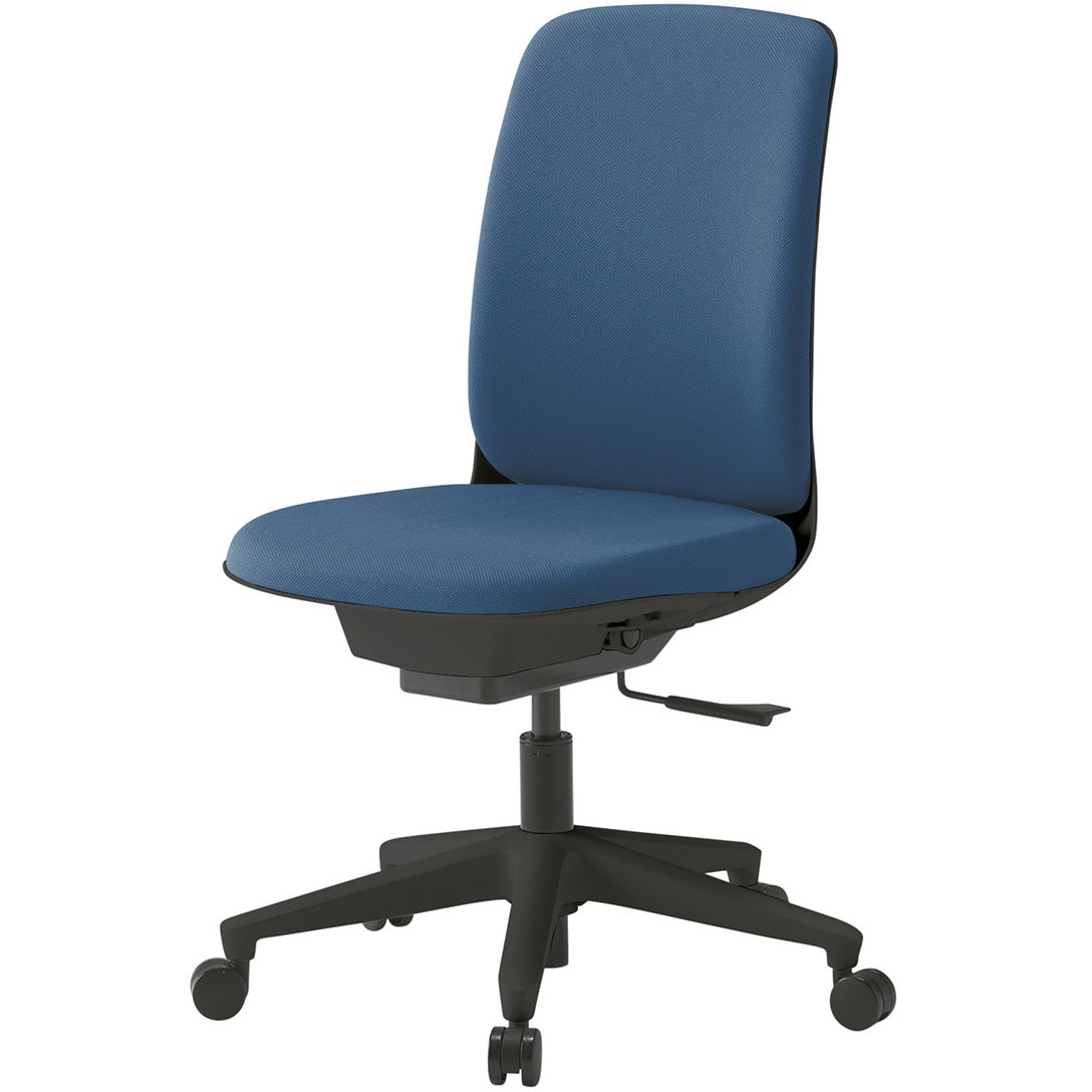 KJ-310PV-T1N3 トルテUチェア ハイバック 肘なし 布地PV ナイロンキャスター<配送時組立サービス付> イトーキ ブラック 高さ865mm幅445mm奥行560mm  KJ-310PV-T1N3