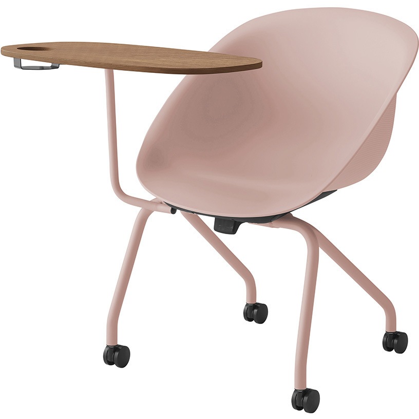 KLD9131-P422 ワンチェア カップホルダー付テーブル付 ネスティングタイプ ヌードシェル<配送時組立サービス付> 1台 イトーキ 【通販モノタロウ】