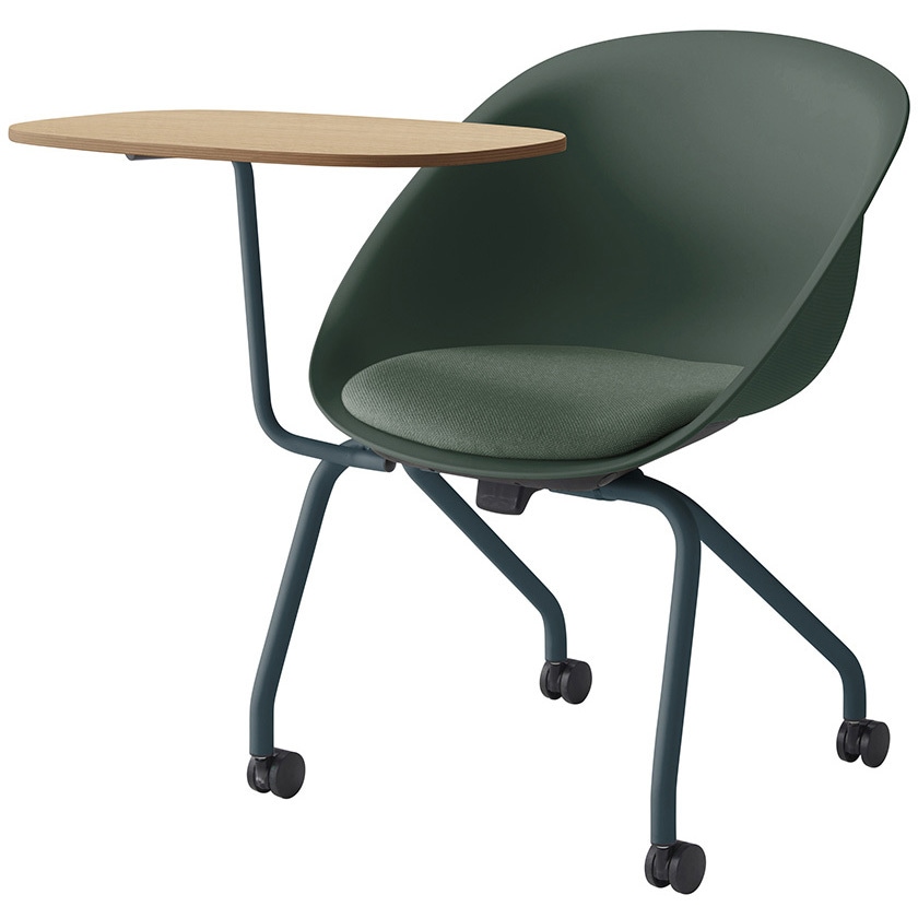 KLD922C1-G226 ワンチェア テーブル付 ネスティングタイプ 座クッション 布地C<配送時組立サービス付> イトーキ 高さ770mm幅665mm奥行855mm  KLD922C1-G226 49,788円