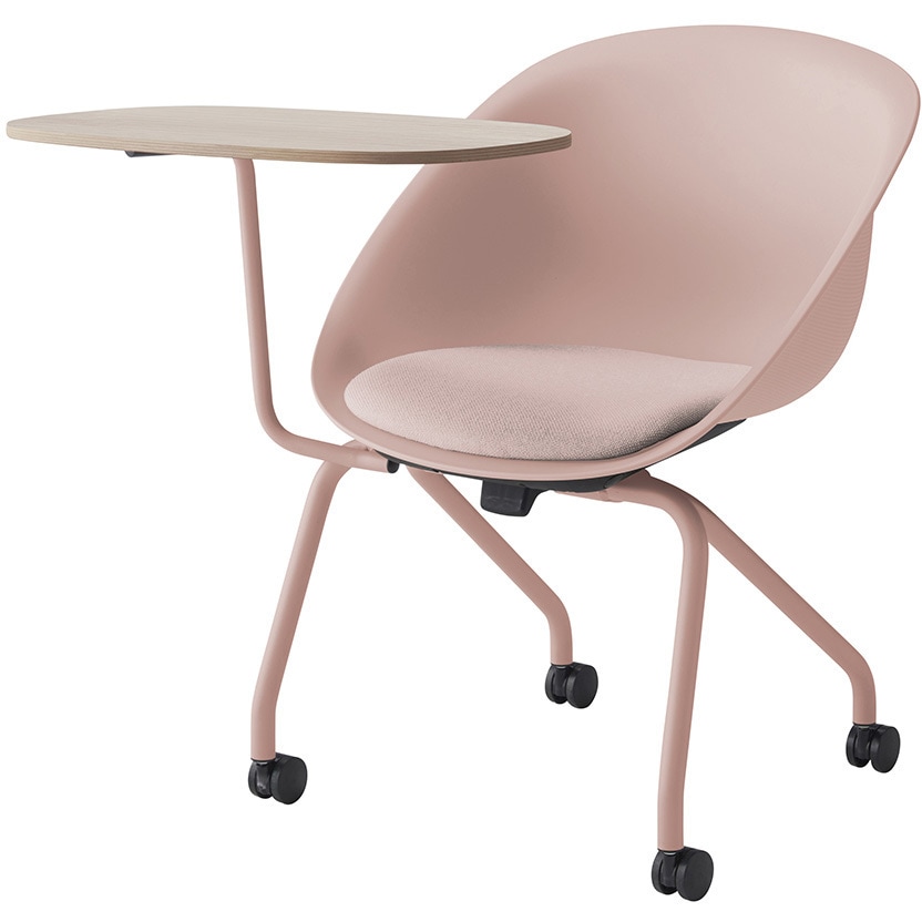 KLD922C1-P427 ワンチェア テーブル付 ネスティングタイプ 座クッション 布地C<配送時組立サービス付> イトーキ 高さ770mm幅665mm奥行855mm  KLD922C1-P427