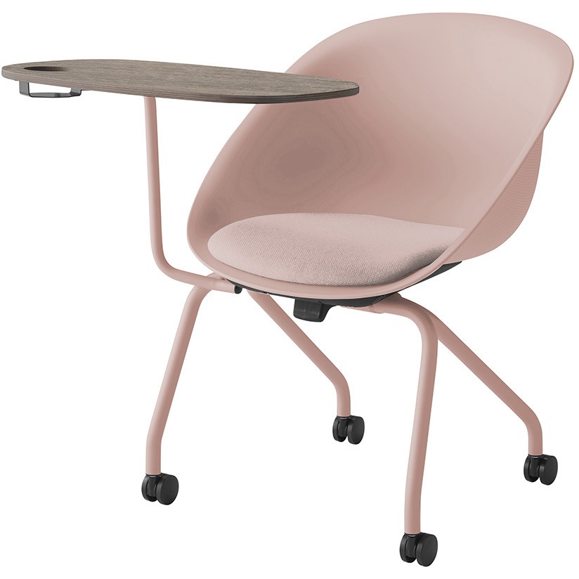 KLD923C1-P421 ワンチェア カップホルダー付テーブル付 ネスティングタイプ 座クッション 布地C<配送時組立サービス付> 1台 イトーキ 【通販モノタロウ】 52,188円