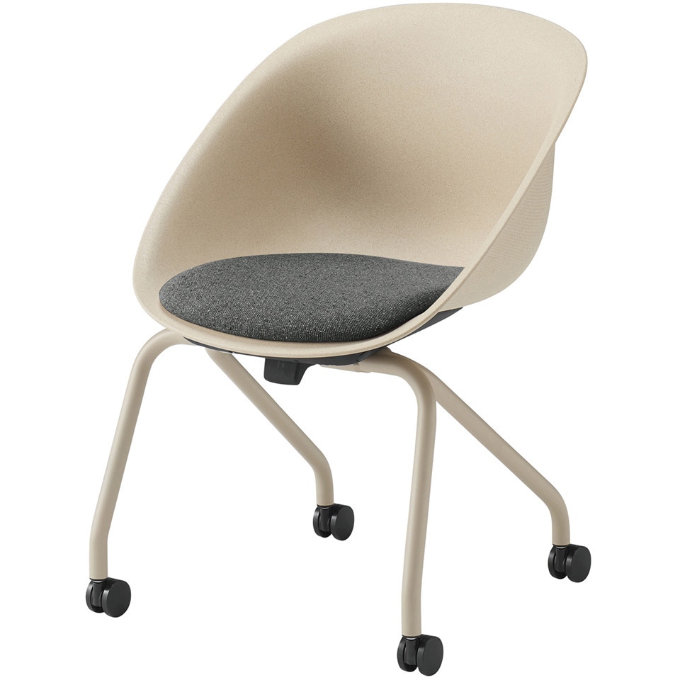 KLD-925EH1-H9W2 ワンチェア エコ・ネスティングタイプ<配送時組立サービス付> イトーキ 質量8.5kg 高さ770mm幅545mm奥行570mm  KLD-925EH1-H9W2