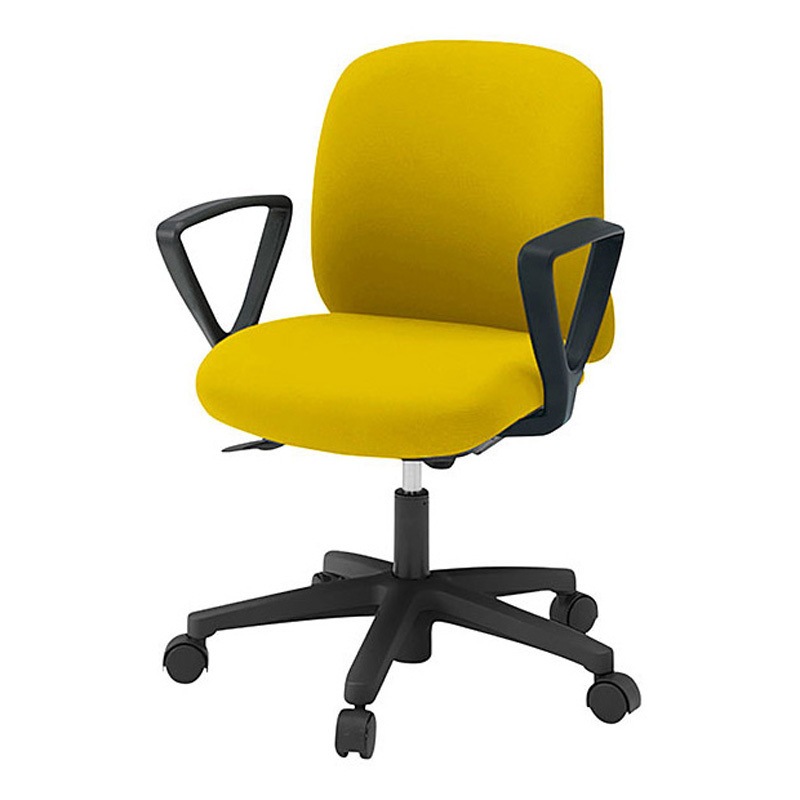 KT186PVM-T1U5 ボニートチェア 布地張り 背裏 張りぐるみタイプ 肘なし ベースカラー ブラック ウレタンキャスター<配送時組立サービス付> 1台 イトーキ 【通販モノタロウ】