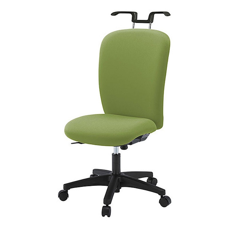 KT-350PVHM-T1Q7 リエットRチェア ハイバック ハンガー付 ウレタンキャスター<配送時組立サービス付> イトーキ グリーン購入法:適合 高さ1040mm幅470mm奥行670mm  KT-350PVHM-T1Q7