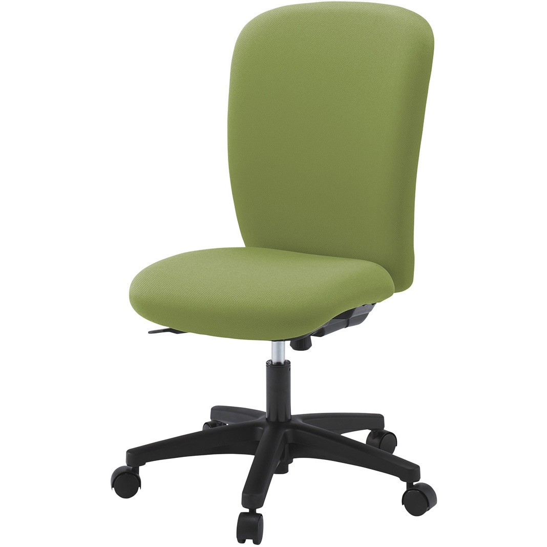 KT-350PV-T1Q7 リエットRチェア ハイバック ナイロンキャスター<配送時組立サービス付> イトーキ グリーン購入法:適合 高さ905mm幅470mm奥行575mm  KT-350PV-T1Q7