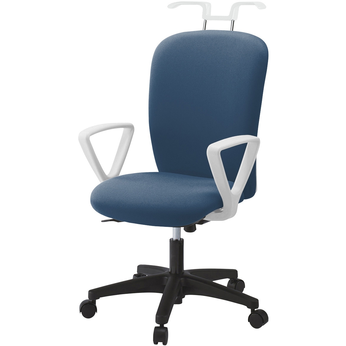 KT-356PVH-WTN3 リエットRチェア ハイバック 固定肘・ハンガー付 ナイロンキャスター<配送時組立サービス付> 1台 イトーキ 【通販モノタロウ】