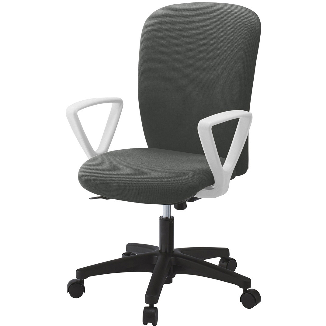 KT-356PVM-WTC3 リエットRチェア ハイバック 固定肘付 ウレタンキャスター<配送時組立サービス付> イトーキ グリーン購入法:適合 高さ905mm幅575mm奥行575mm  KT-356PVM-WTC3