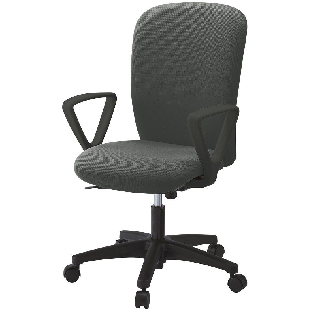 KT-356PV-T1C3 リエットRチェア ハイバック 固定肘付 ナイロンキャスター<配送時組立サービス付> イトーキ グリーン購入法:適合 高さ905mm幅575mm奥行575mm  KT-356PV-T1C3