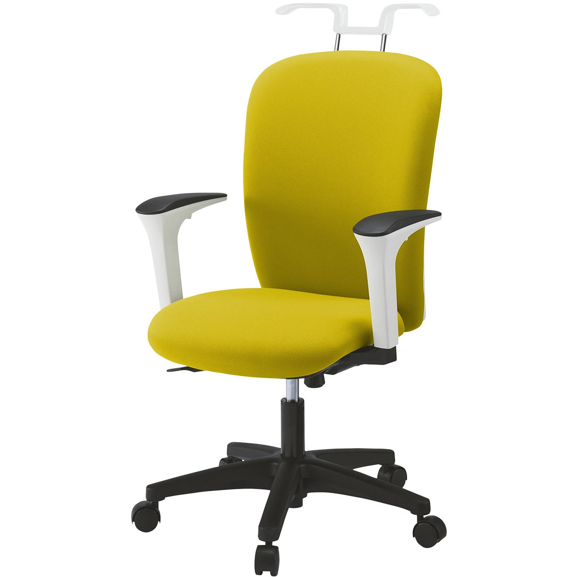 KT-357PVH-WTU5 リエットRチェア ハイバック 可動肘・ハンガー付 ナイロンキャスター<配送時組立サービス付> 1台 イトーキ 【通販モノタロウ】