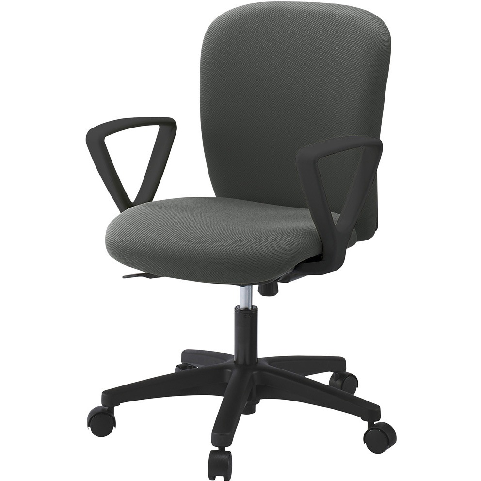 KT-366PV-T1C3 リエットRチェア ローバック 固定肘付 ナイロンキャスター<配送時組立サービス付> イトーキ グリーン購入法:適合 高さ825mm幅575mm奥行575mm  KT-366PV-T1C3