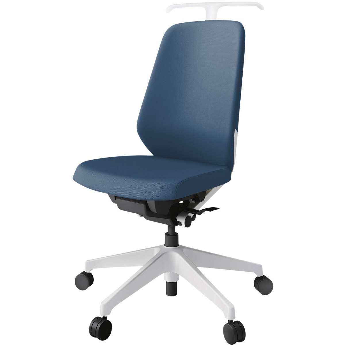 KJ-110PVHM-W9N3 ノートチェア ハイバック 肘なし ハンガー ランバーサポート付 クロスPV ウレタンキャスター<配送時組立サービス付> 1台 イトーキ 【通販モノタロウ】 44,988円