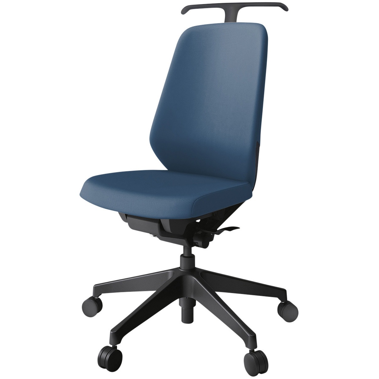 KJ-110PVH-T1N3 ノートチェア ハイバック 肘なし ハンガー ランバーサポート付 クロスPV ナイロンキャスター<配送時組立サービス付> 1台 イトーキ 【通販モノタロウ】