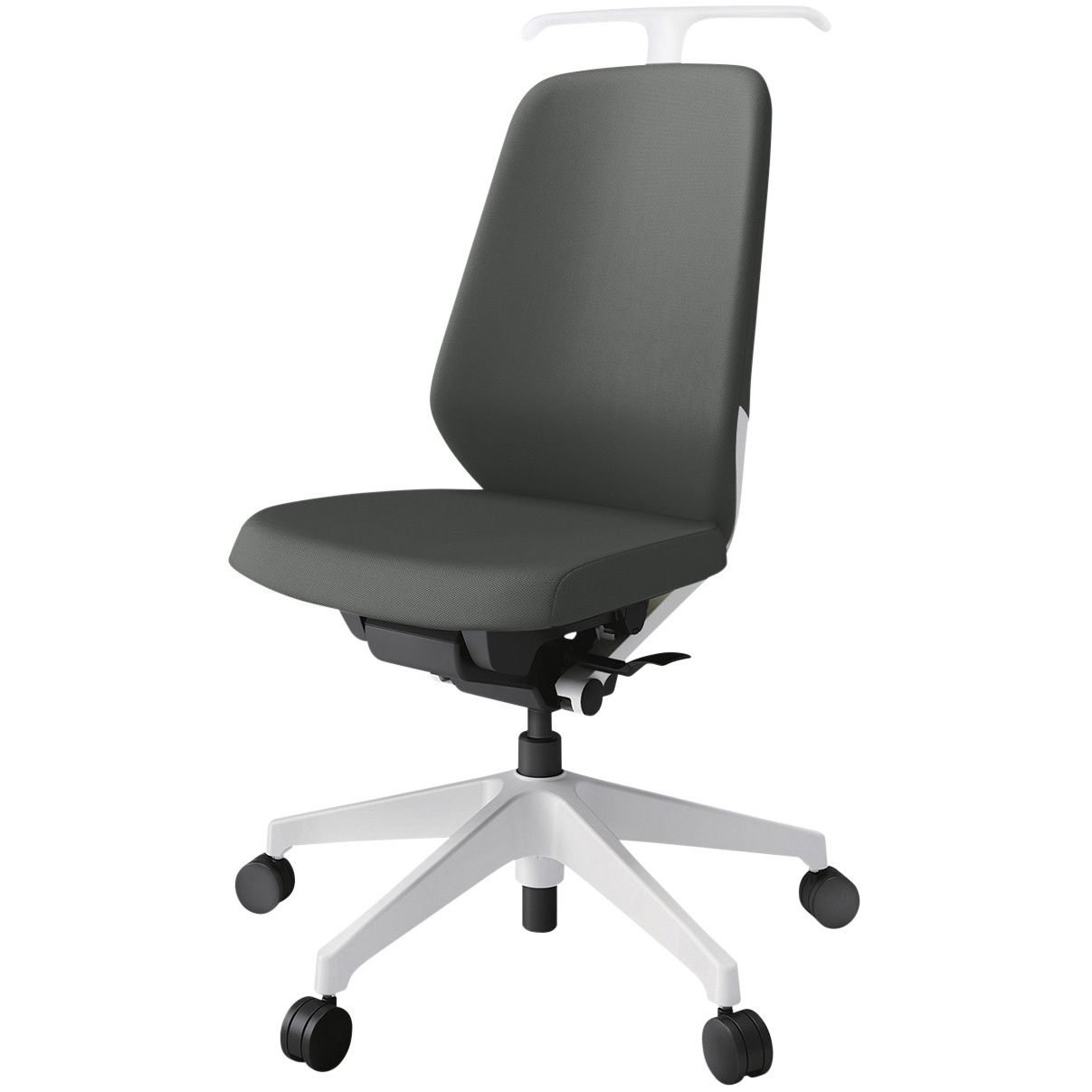 KJ-110PVH-W9C3 ノートチェア ハイバック 肘なし ハンガー ランバーサポート付 クロスPV ナイロンキャスター<配送時組立サービス付> 1台 イトーキ 【通販モノタロウ】