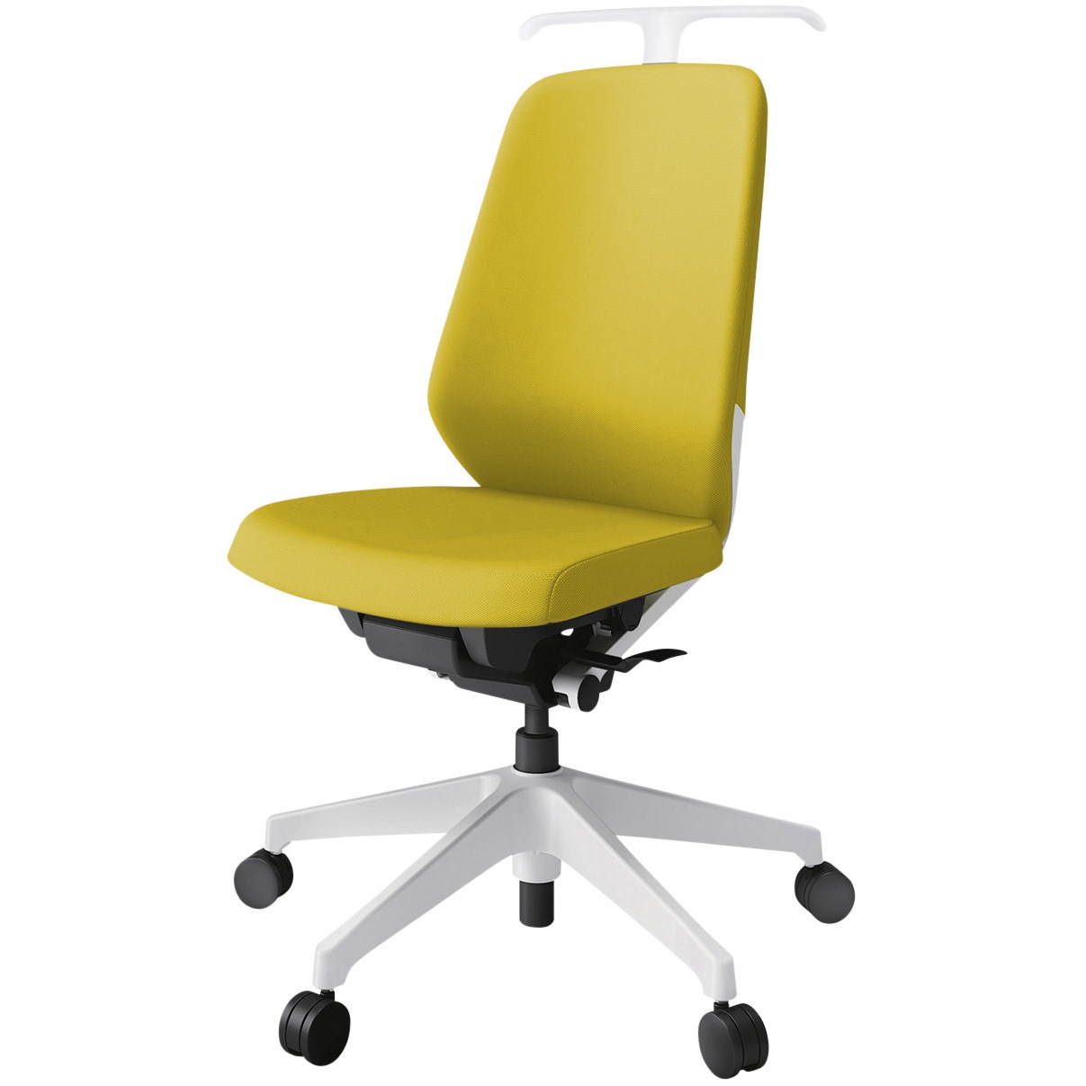 KJ-110PVH-W9U5 ノートチェア ハイバック 肘なし ハンガー ランバーサポート付 クロスPV ナイロンキャスター<配送時組立サービス付> 1台 イトーキ 【通販モノタロウ】