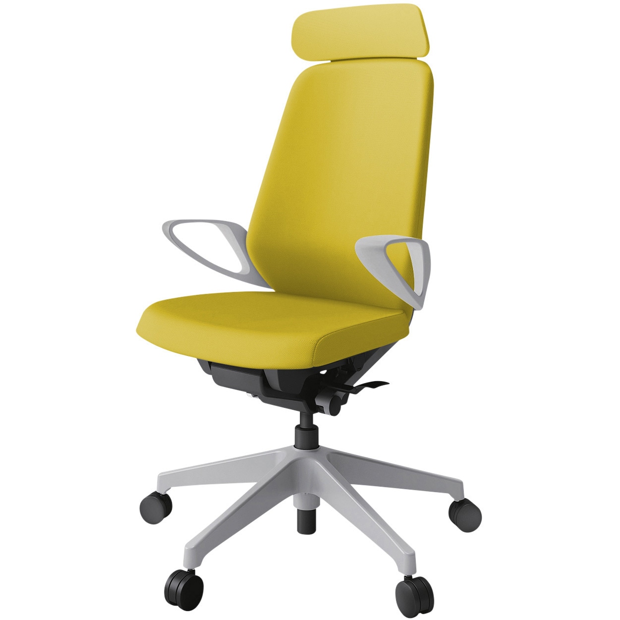 KJ-116PVE-GNU5 ノートチェア エクストラハイバック 固定肘 ランバーサポート付 クロスPV ナイロンキャスター<配送時組立サービス付> 1台 イトーキ 【通販モノタロウ】 58,788円