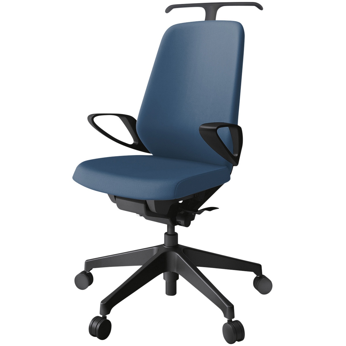 KJ-116PVHM-T1N3 ノートチェア ハイバック 固定肘 ハンガー ランバーサポート付 クロスPV ウレタンキャスター<配送時組立サービス付> 1台 イトーキ 【通販モノタロウ】 53,388円