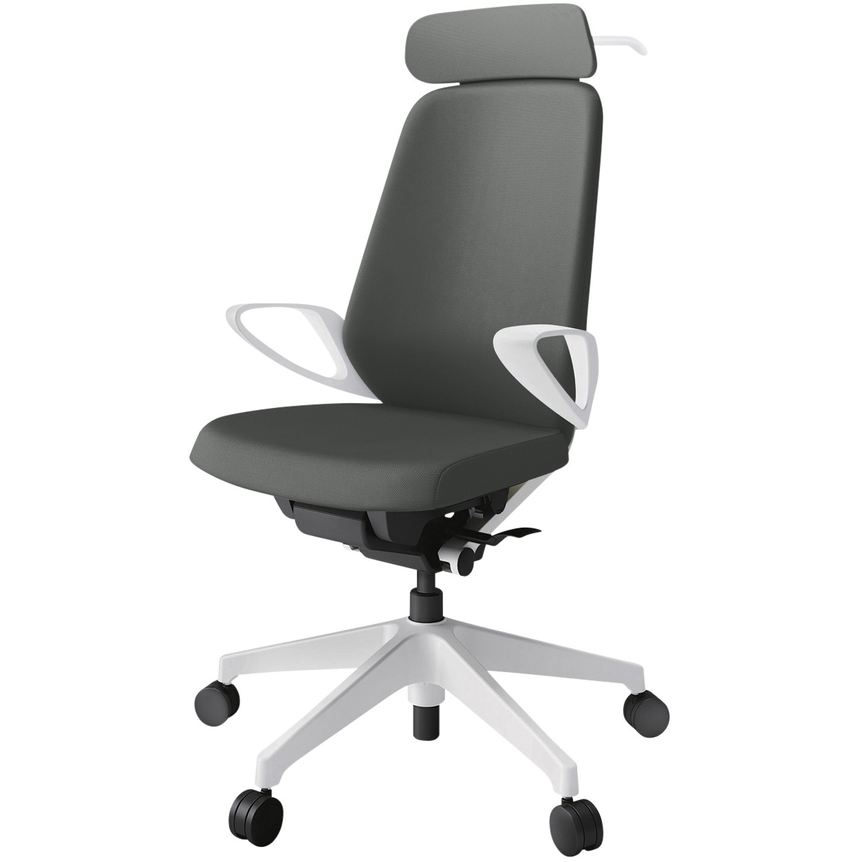 KJ-116PVXM-W9C3 ノートチェア エクストラハイバック 固定肘 ハンガー ランバーサポート付 クロスPV ウレタンキャスター<配送時組立サービス付> 1台 イトーキ 【通販モノタロウ】