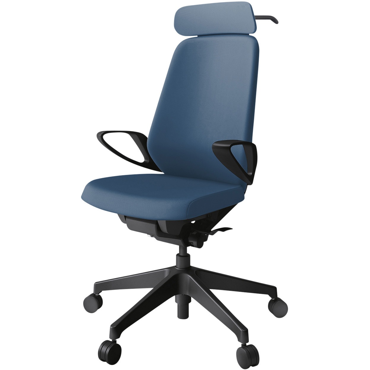 KJ-116PVX-T1N3 ノートチェア エクストラハイバック 固定肘 ハンガー ランバーサポート付 クロスPV ナイロンキャスター<配送時組立サービス付> 1台 イトーキ 【通販モノタロウ】