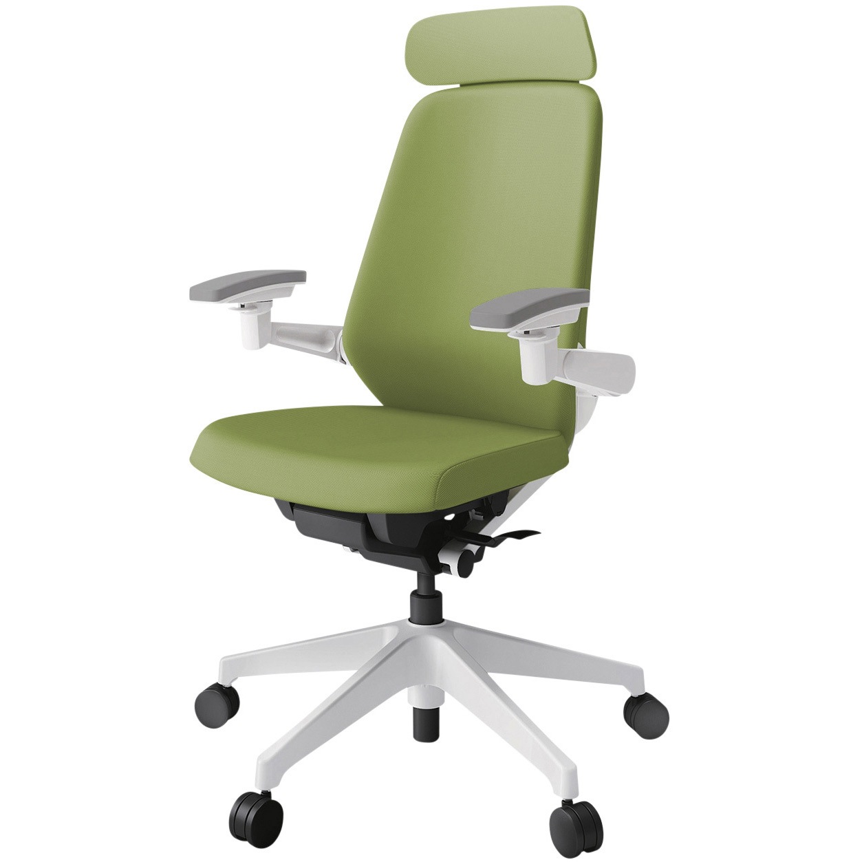 KJ-117PVE1W9Q7 ノートチェア エクストラハイバック 可動肘 ランバーサポート付 クロスPV ナイロンキャスター<配送時組立サービス付> 1台 イトーキ 【通販モノタロウ】